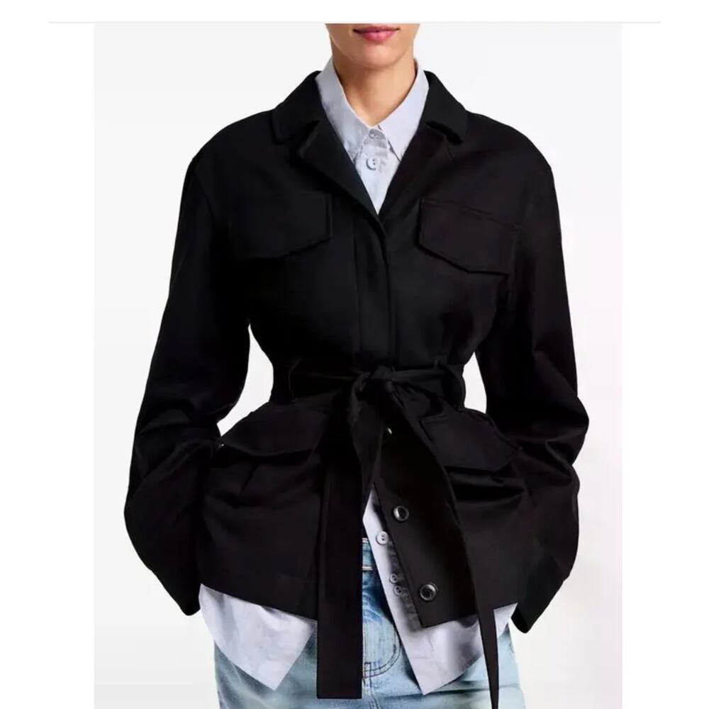Proenza Schouler White Label Indie Jacket in Black 00
